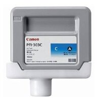 Картридж  Canon Ink tank  PFI-303C Cyan для Canon iPF 810/ iPF 815/ iPF 820/ iPF 825 (PFI303C, PFI303 C, PFI-303 C)