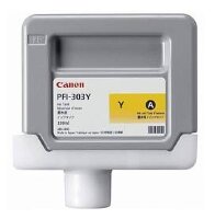 Картридж  Canon Ink tank  PFI-303Y Yellow для Canon iPF 810/ iPF 815/ iPF 820/ iPF 825 (PFI303Y, PFI303 Y, PFI-303 Y)