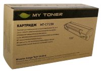 Тонер-картридж MyToner MT-C719H черный для Canon MF5840dn/ i-Sensys/ MF5880dni; LBP6300i/ 6650i (6400стр.) (3479B002)