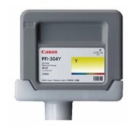Картридж желтый Canon Yellow Ink Tank PFI-304Y для Canon iPF 8300s/ 8300 (EUR) (PFI304Y / PFI-304 Y/ PFI304 Y)